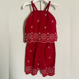 Vintage OshKosh Embroidered Set